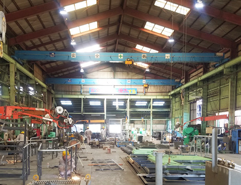 造船工場設備クレーン